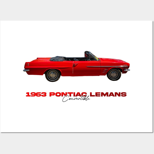 1963 Pontiac LeMans Convertible Wall Art by Gestalt Imagery